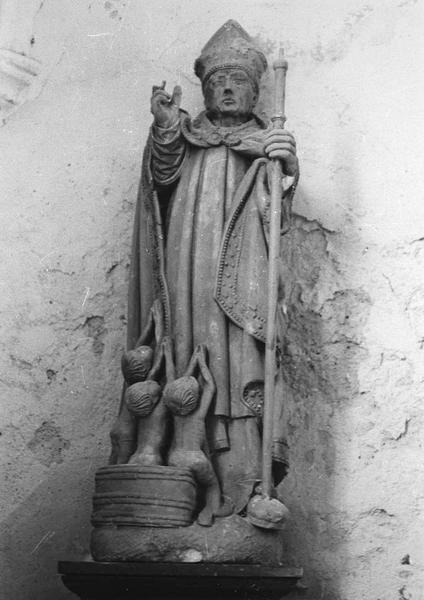 statue : Saint Nicolas - © Ministère de la Culture (France), Médiathèque du patrimoine et de la photographie (objets mobiliers), tous droits réservés