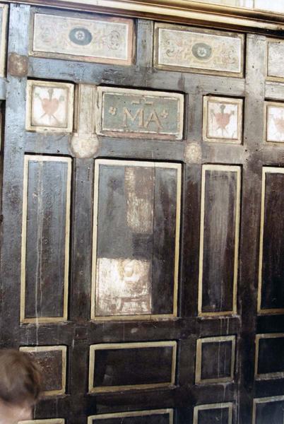 boiseries de la sacristie, détail - © Ministère de la Culture (France), Médiathèque du patrimoine et de la photographie (objets mobiliers), tous droits réservés