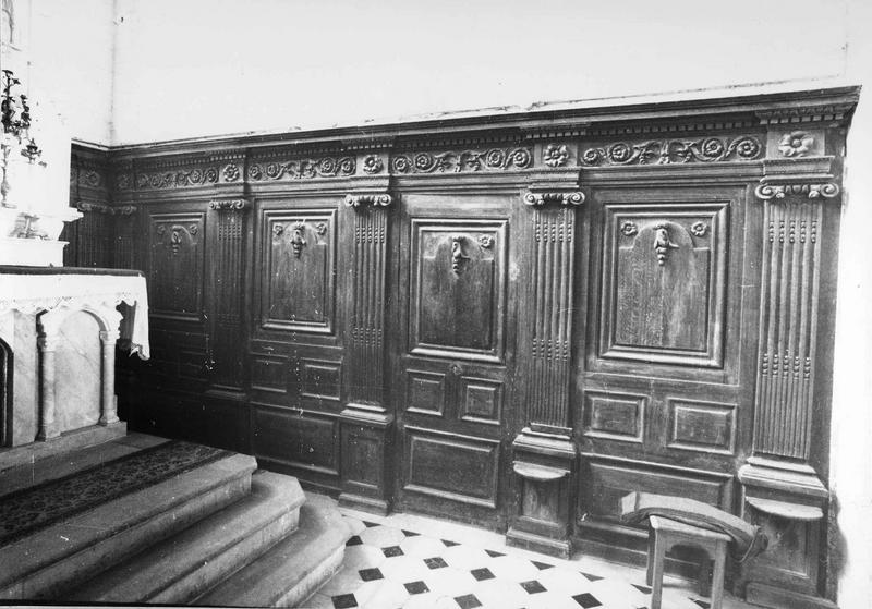 ensemble de boiseries du choeur