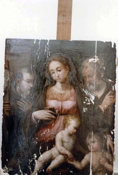 tableau : La Sainte Famille