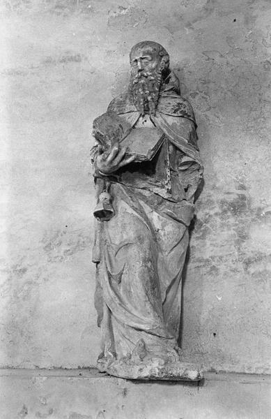 statue : Saint Antoine-Ermite - © Ministère de la Culture (France), Médiathèque du patrimoine et de la photographie (objets mobiliers), tous droits réservés