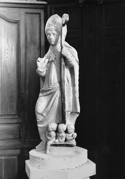 statue : Saint Nicolas - © Ministère de la Culture (France), Médiathèque du patrimoine et de la photographie (objets mobiliers), tous droits réservés