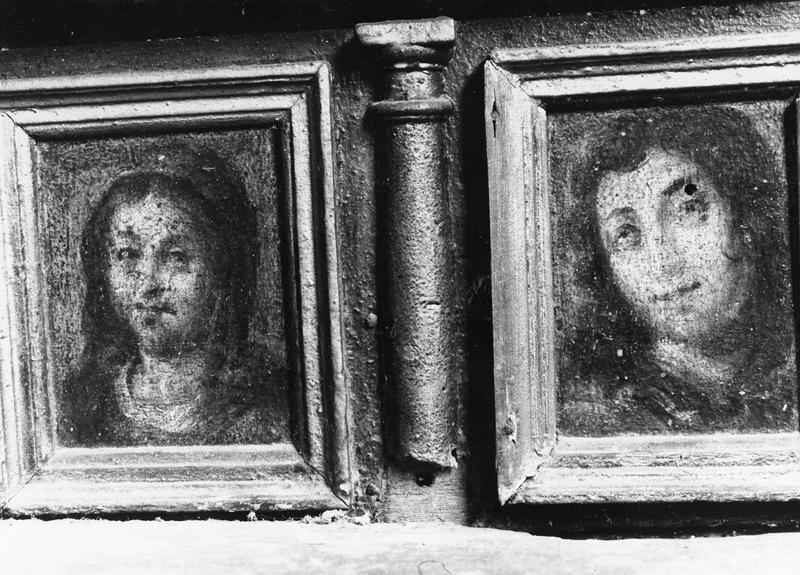 tableau du retable : Vierge,  saint Jean