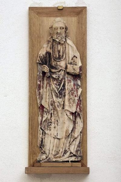 statue d'un saint apôtre, après restauration - © Ministère de la Culture (France), Médiathèque du patrimoine et de la photographie (objets mobiliers), tous droits réservés