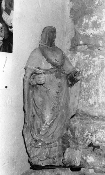 statuette : Saint Germain, vue générale