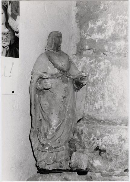 statue (statuette) : saint Germain, vue générale