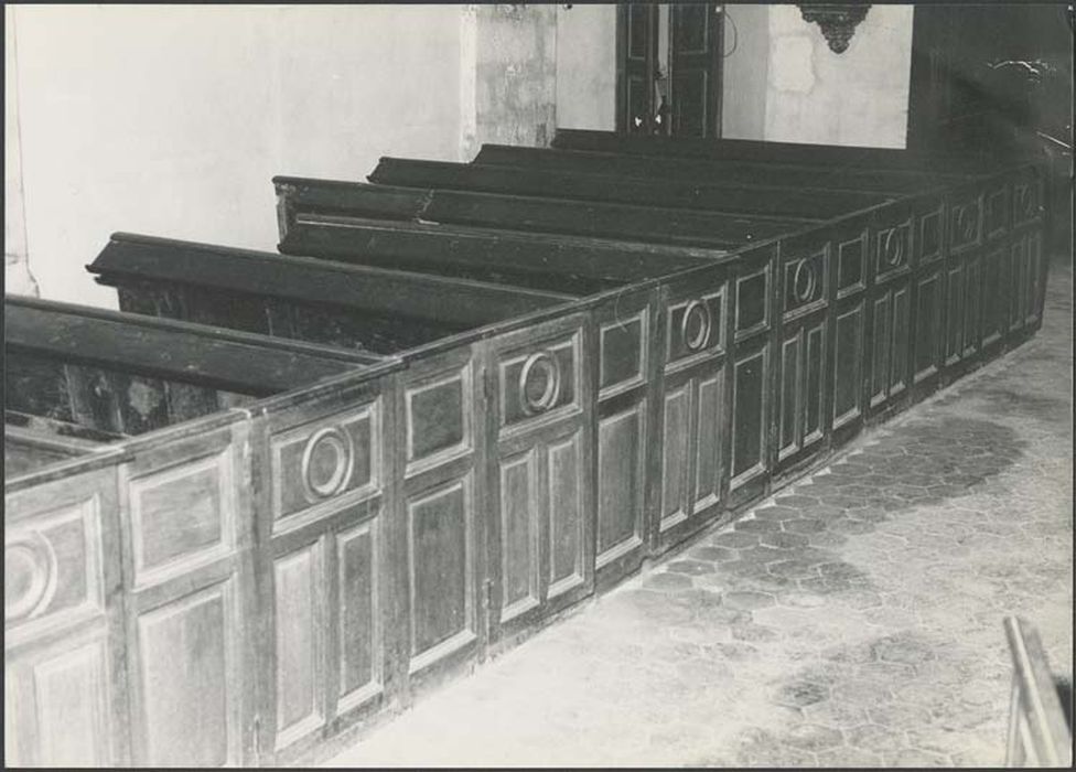 vingt bancs de fidèles - © Ministère de la Culture (France), Médiathèque du patrimoine et de la photographie, diffusion GrandPalaisRmn Photo