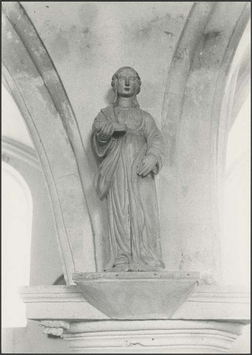 statue : Sainte (ou Annonciation ?) - © Ministère de la Culture (France), Médiathèque du patrimoine et de la photographie, diffusion GrandPalaisRmn Photo