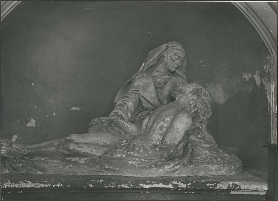 groupe sculpté : Vierge de Pitié - © Ministère de la Culture (France), Médiathèque du patrimoine et de la photographie, diffusion GrandPalaisRmn Photo