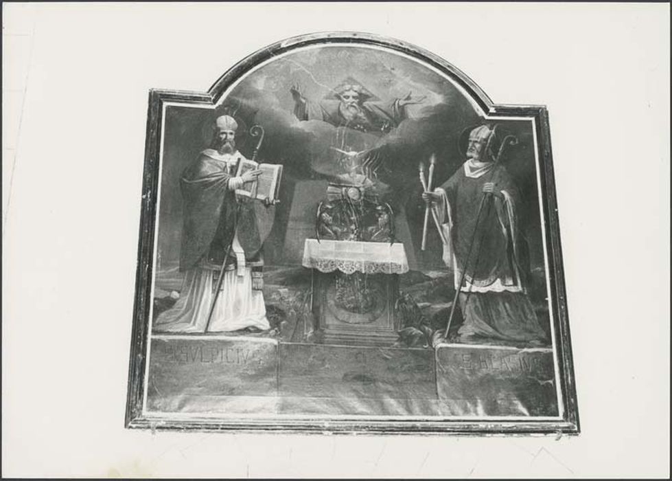 tableau : Saint Sulpice et saint Blaise - © Ministère de la Culture (France), Médiathèque du patrimoine et de la photographie, diffusion GrandPalaisRmn Photo
