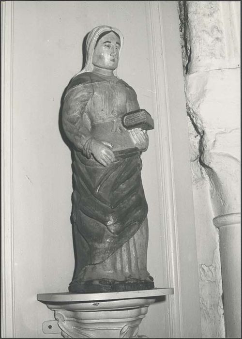 deux statues : Saint Vincent et Sainte Anne - © Ministère de la Culture (France), Médiathèque du patrimoine et de la photographie, diffusion GrandPalaisRmn Photo