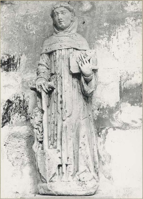 statue : Saint Fiacre - © Ministère de la Culture (France), Médiathèque du patrimoine et de la photographie, diffusion GrandPalaisRmn Photo