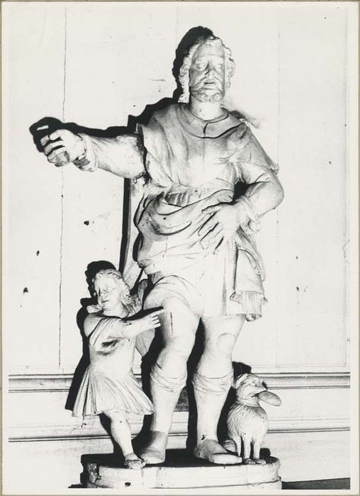 statue : Saint Roch - © Ministère de la Culture (France), Médiathèque du patrimoine et de la photographie, diffusion GrandPalaisRmn Photo