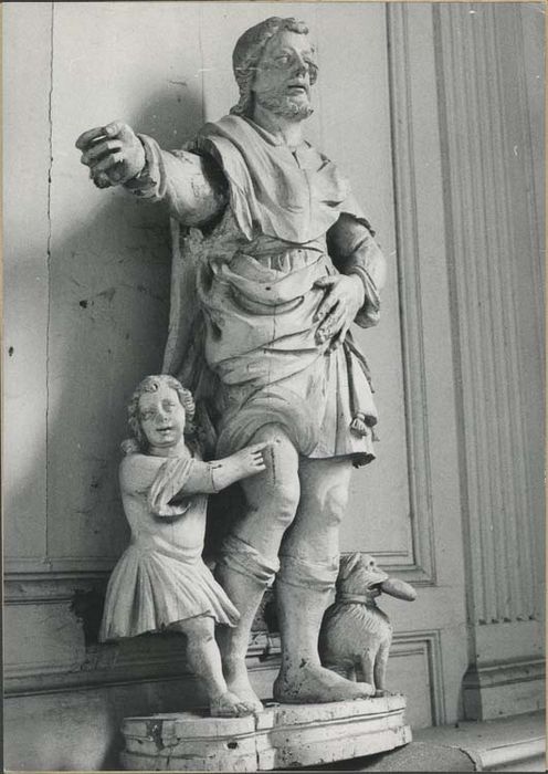 statue : Saint Roch - © Ministère de la Culture (France), Médiathèque du patrimoine et de la photographie, diffusion GrandPalaisRmn Photo
