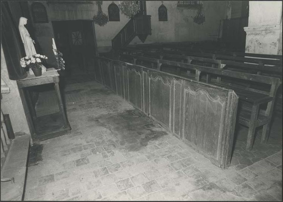 boiseries des bancs de fidèles - © Ministère de la Culture (France), Médiathèque du patrimoine et de la photographie, diffusion GrandPalaisRmn Photo