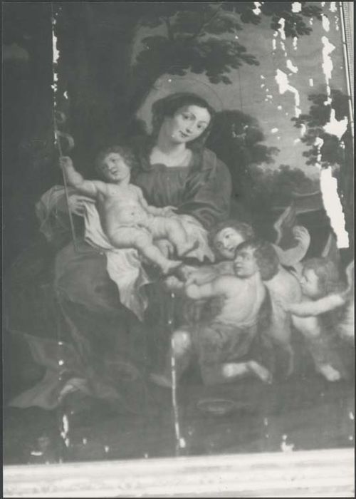 tableau : Vierge à l'Enfant avec angelots - © Ministère de la Culture (France), Médiathèque du patrimoine et de la photographie, diffusion GrandPalaisRmn Photo