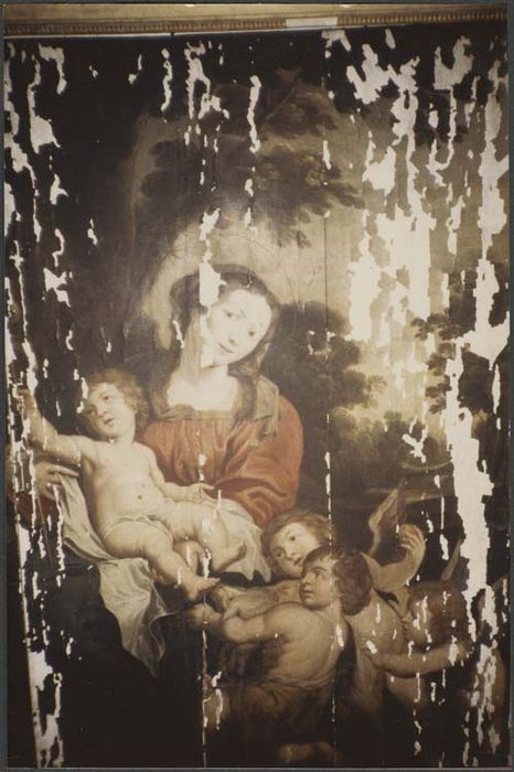 tableau : Vierge à l'Enfant avec angelots - © Ministère de la Culture (France), Médiathèque du patrimoine et de la photographie, diffusion GrandPalaisRmn Photo