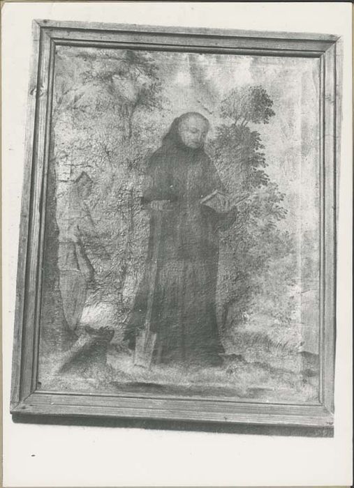 tableau : Saint Fiacre - © Ministère de la Culture (France), Médiathèque du patrimoine et de la photographie, diffusion GrandPalaisRmn Photo