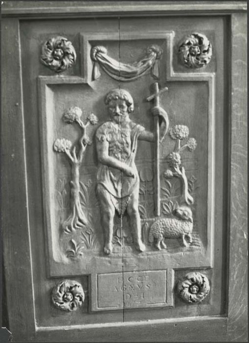 ambon ou cuve de chaire à prêcher - © Ministère de la Culture (France), Médiathèque du patrimoine et de la photographie, diffusion GrandPalaisRmn Photo