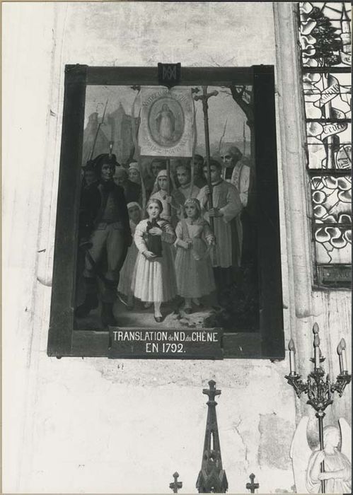 tableau : Translation de Notre-Dame du chêne en 1792 - © Ministère de la Culture (France), Médiathèque du patrimoine et de la photographie, diffusion GrandPalaisRmn Photo