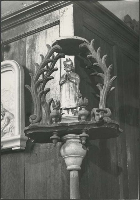 bâton de procession et sa statue (statuette) : Saint Géroche  - © Ministère de la Culture (France), Médiathèque du patrimoine et de la photographie, diffusion GrandPalaisRmn Photo