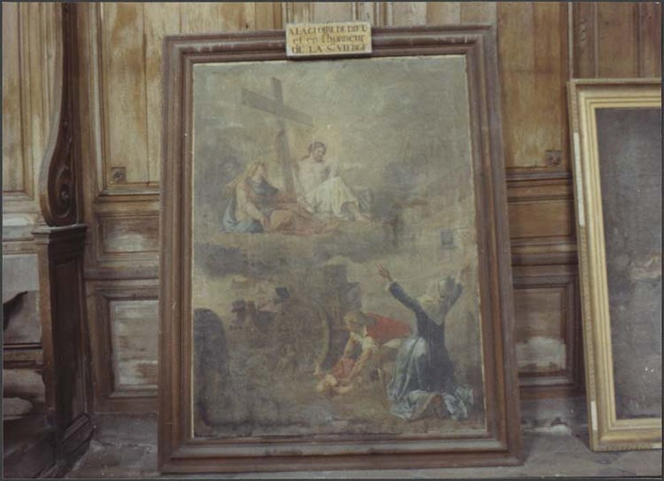 tableau ex-voto : Accident de Pierre-Martin Cochu - © Ministère de la Culture (France), Médiathèque du patrimoine et de la photographie, diffusion GrandPalaisRmn Photo