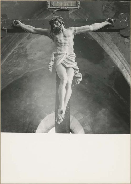 statue : Christ en croix - © Ministère de la Culture (France), Médiathèque du patrimoine et de la photographie, diffusion GrandPalaisRmn Photo