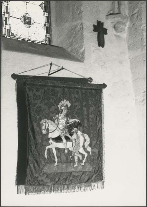 bannière de procession : Charité de saint Martin - © Ministère de la Culture (France), Médiathèque du patrimoine et de la photographie, diffusion GrandPalaisRmn Photo