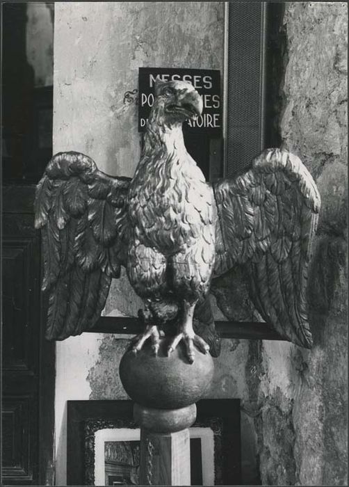 élément de lutrin : Aigle - © Ministère de la Culture (France), Médiathèque du patrimoine et de la photographie, diffusion GrandPalaisRmn Photo