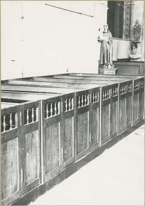 bancs de fidèles - © Ministère de la Culture (France), Médiathèque du patrimoine et de la photographie, diffusion GrandPalaisRmn Photo