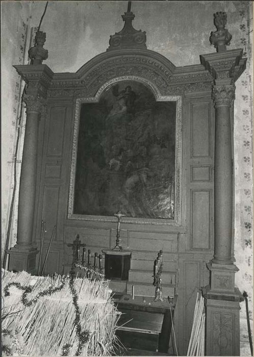 retable latéral nord et tableau : Assomption de la Vierge - © Ministère de la Culture (France), Médiathèque du patrimoine et de la photographie, diffusion GrandPalaisRmn Photo