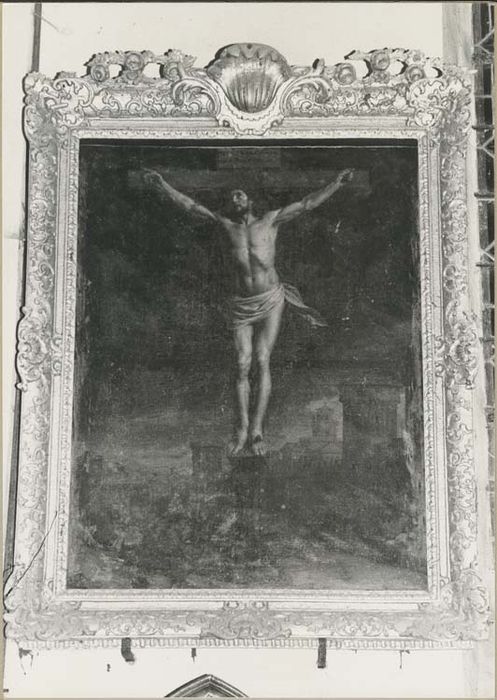 tableau et son cadre : Crucifixion - © Ministère de la Culture (France), Médiathèque du patrimoine et de la photographie, diffusion GrandPalaisRmn Photo