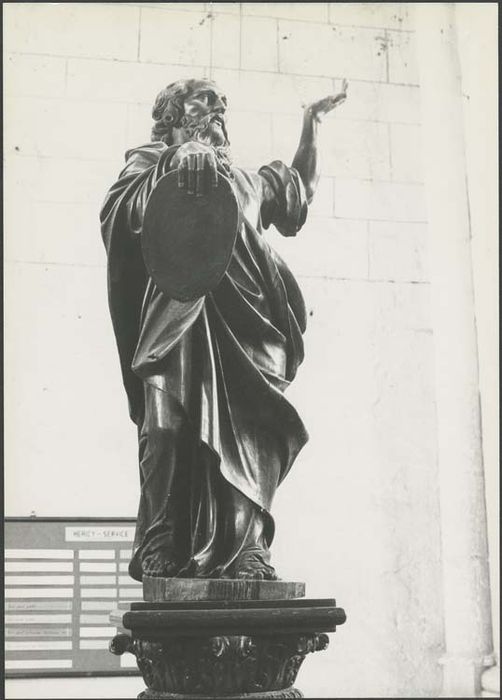 deux statues : Saint Pierre et Saint Paul - © Ministère de la Culture (France), Médiathèque du patrimoine et de la photographie, diffusion GrandPalaisRmn Photo