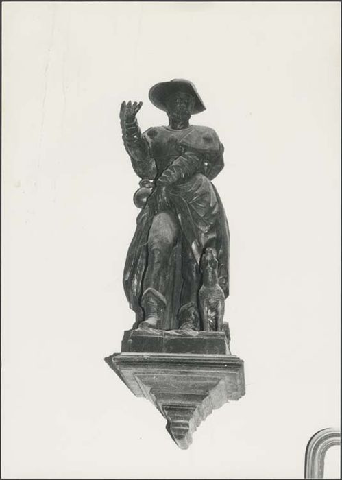 statue : Saint Roch