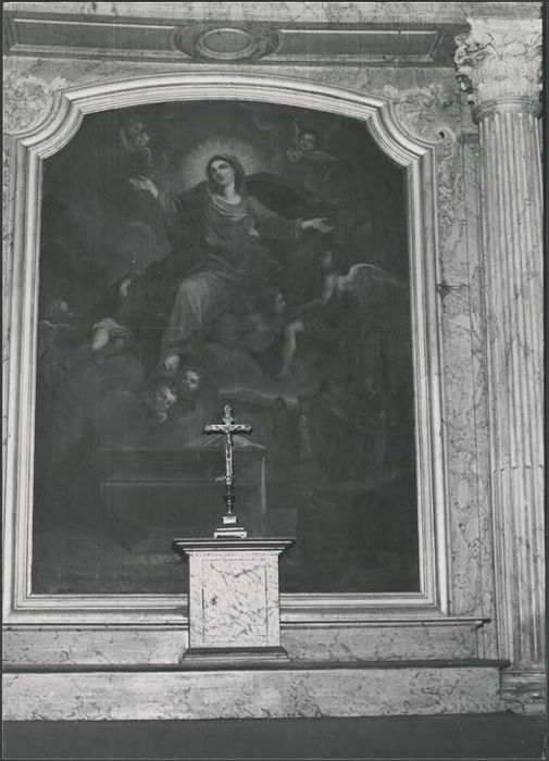 retable de l'autel de la Vierge et tableau : Assomption - © Ministère de la Culture (France), Médiathèque du patrimoine et de la photographie, diffusion GrandPalaisRmn Photo