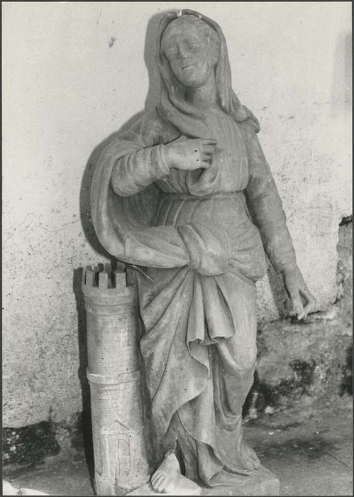 Statue : Sainte Barbe