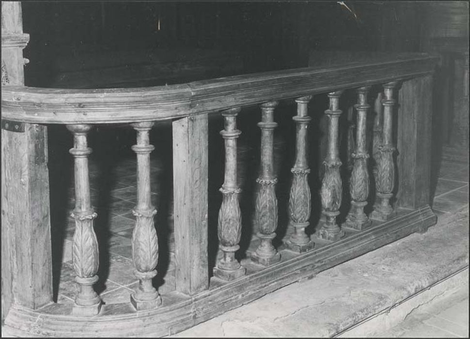 clôture de choeur
