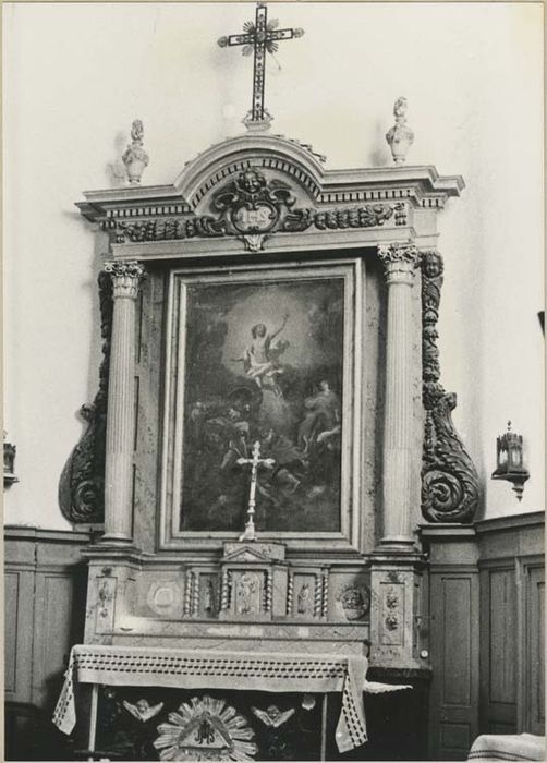 retable du maître-autel, tabernacle et tableau : Ascension - © Ministère de la Culture (France), Médiathèque du patrimoine et de la photographie, diffusion GrandPalaisRmn Photo