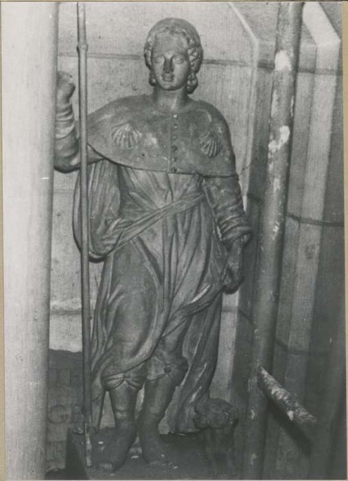 statue : Saint Roch