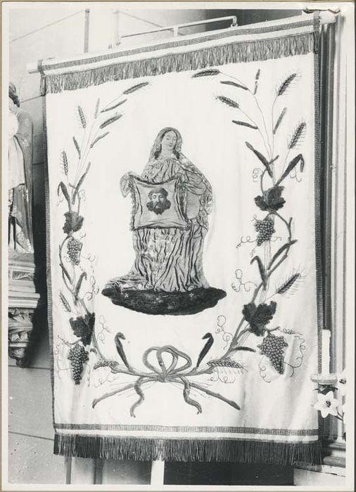 bannière de procession : Sainte Véronique