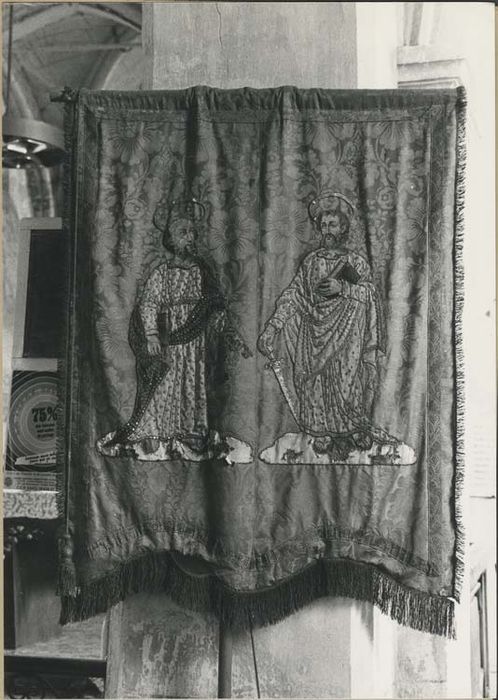 bannière de procession : Saint Pierre et Saint Paul