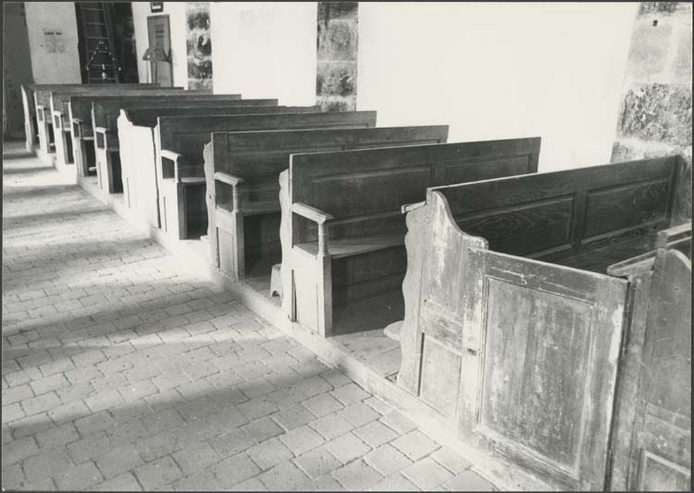 bancs de fidèles - © Ministère de la Culture (France), Médiathèque du patrimoine et de la photographie, diffusion GrandPalaisRmn Photo