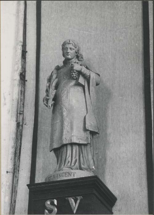 statue : Saint Vincent - © Ministère de la Culture (France), Médiathèque du patrimoine et de la photographie, diffusion GrandPalaisRmn Photo