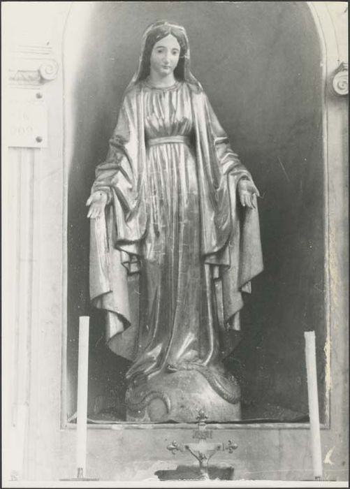 statue : Vierge de l'Immaculée Conception - © Ministère de la Culture (France), Médiathèque du patrimoine et de la photographie, diffusion GrandPalaisRmn Photo