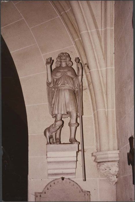 statue : Saint Roch