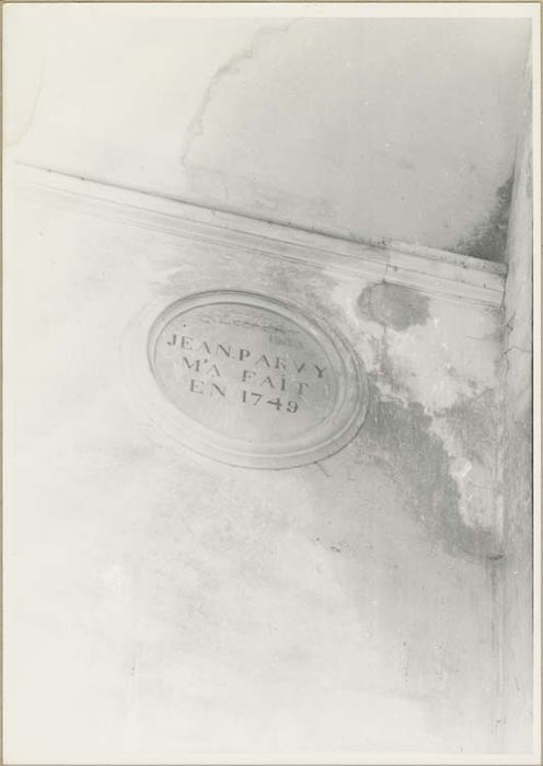 plaque commémorative de Jean Parvy