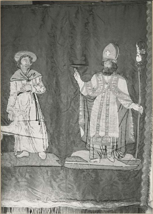 bannière de procession : Saint Leu et saint Gilles