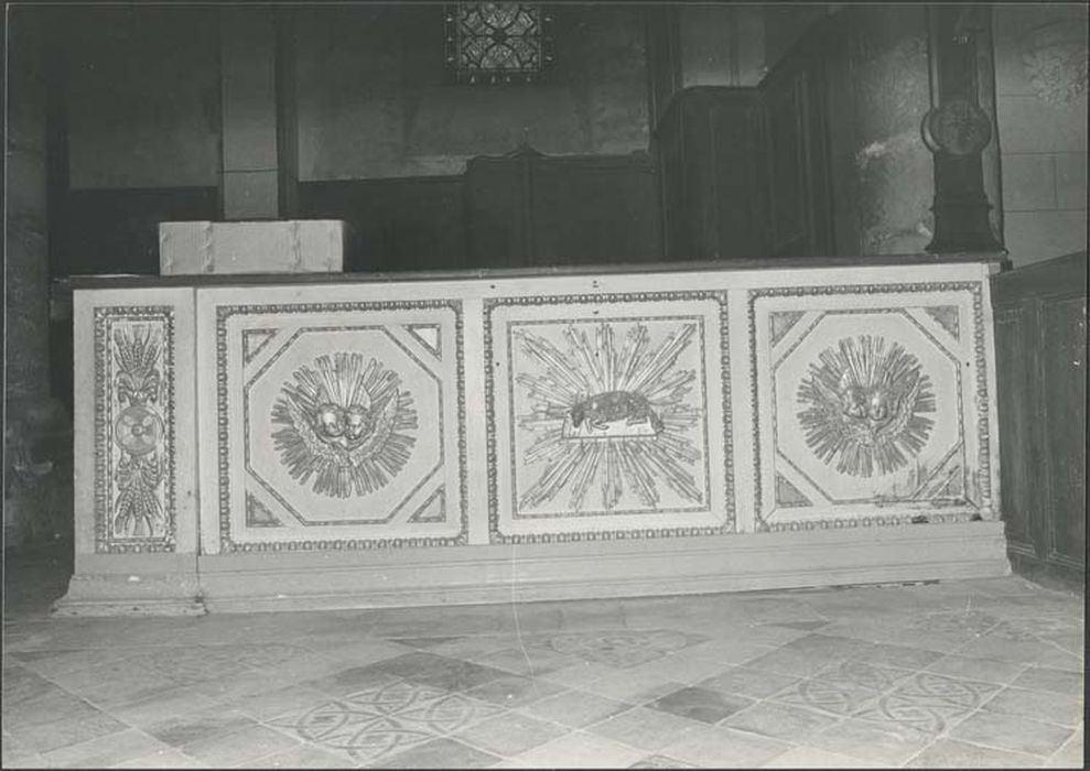 banc d'oeuvre, anciens lambris - © Ministère de la Culture (France), Médiathèque du patrimoine et de la photographie, diffusion GrandPalaisRmn Photo