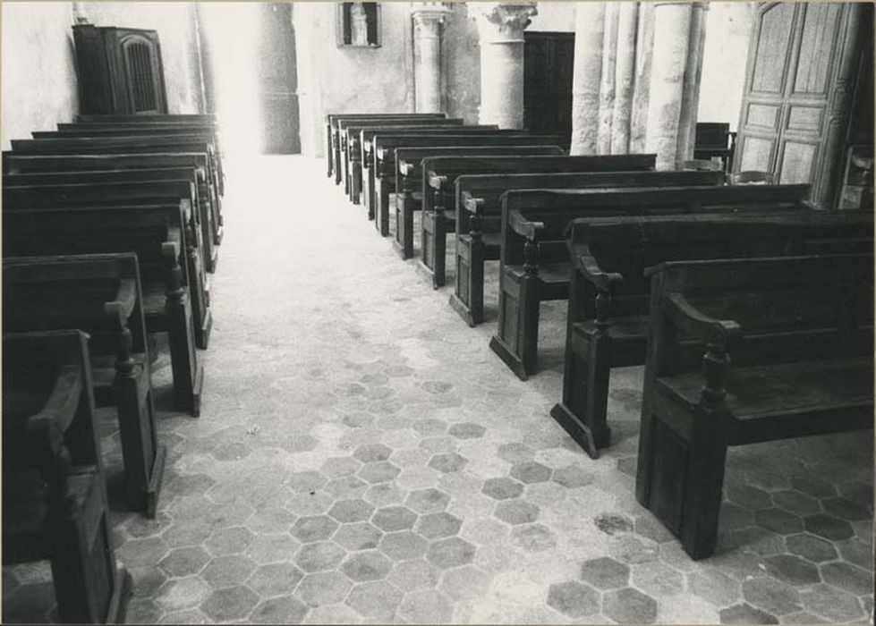 bancs de fidèles - © Ministère de la Culture (France), Médiathèque du patrimoine et de la photographie, diffusion GrandPalaisRmn Photo