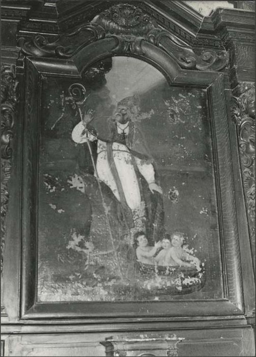 retable latéral nord et son tableau : Miracle de saint Nicolas - © Ministère de la Culture (France), Médiathèque du patrimoine et de la photographie, diffusion GrandPalaisRmn Photo